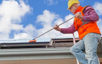 Gregynog soft wash roof cleaning